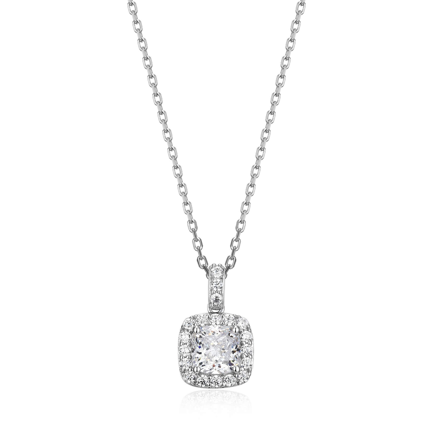 Collier argent Elle