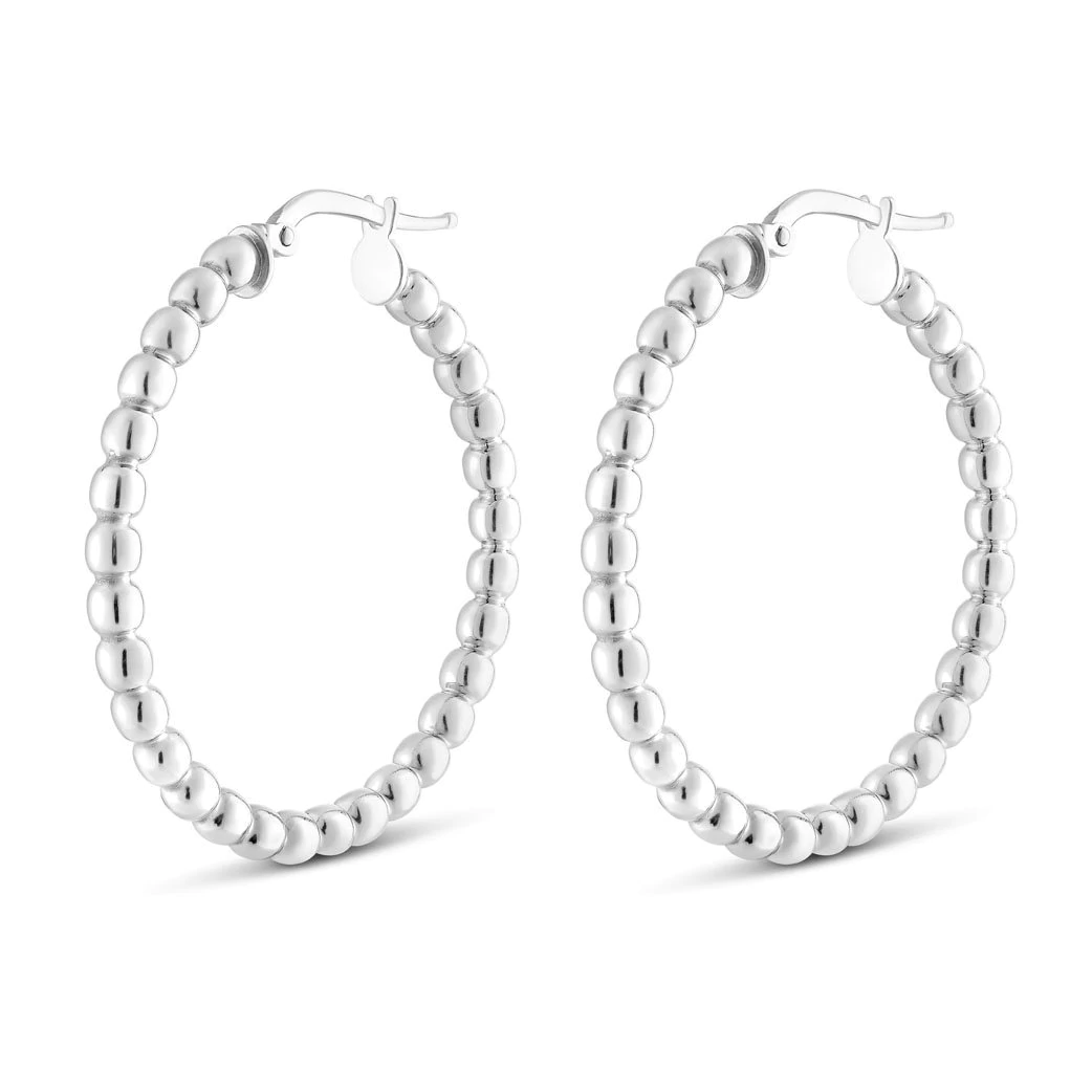 Boucles d’oreilles MISS MIMI beads argent - E2455 - Miss mimi