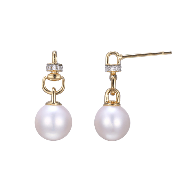 Boucles d'oreilles charles Garnier perles - s2q0f0978h - Charles Garnier