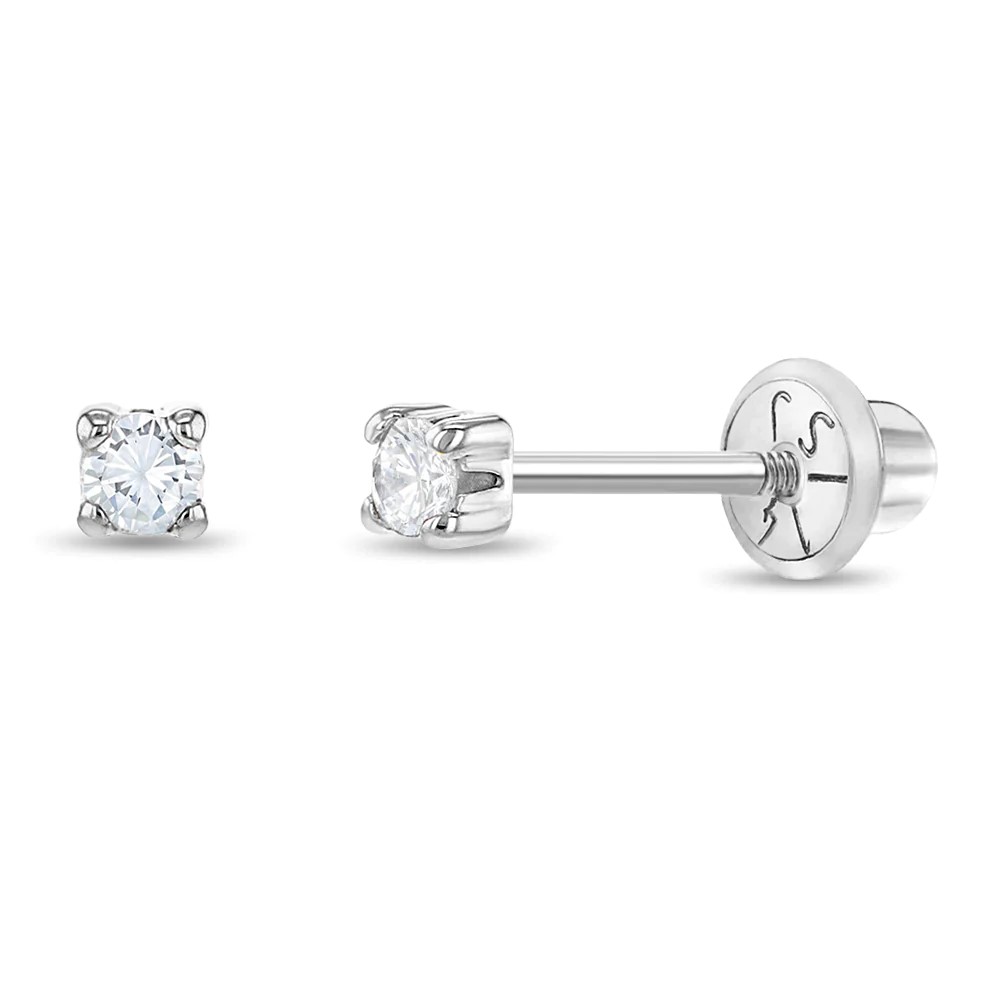 boucles d'oreilles or blanc - yg-03-p0004 - In Season