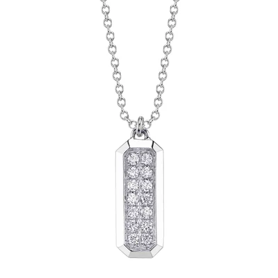 Collier Shy or 14kt avec 0.15ct de diamants - sc55027593 - 