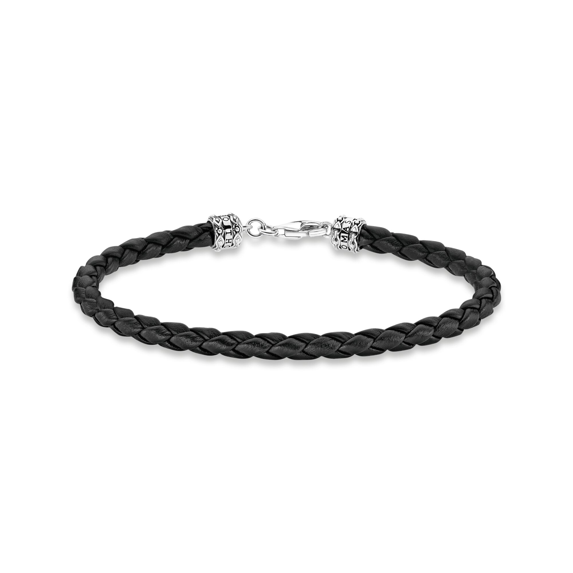 Bracelet Thomas Sabo en cuir noir - B1179 - Thomas Sabo