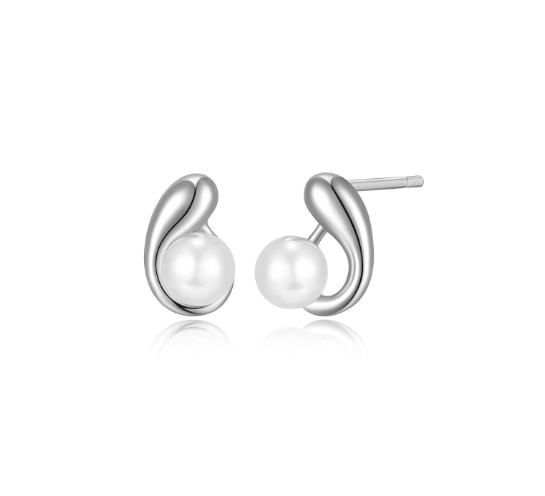 Boucles d'oreilles argent et perles - R2LCPTBG58 - Elle Jewelry