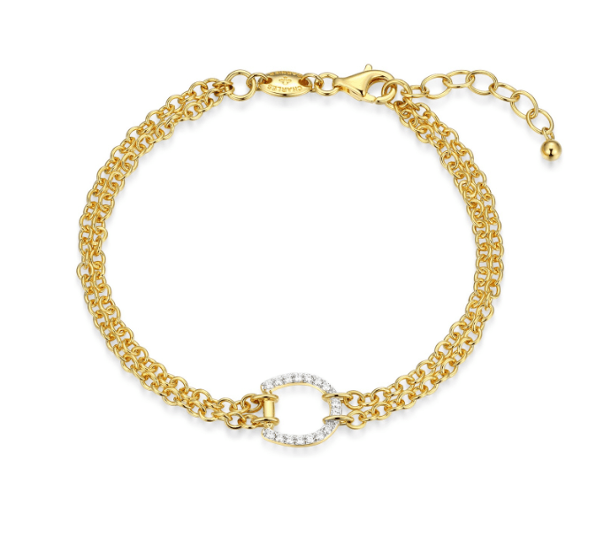 Bracelet Charles Garnier or et cz - s1q1l2974r - Charles Garnier