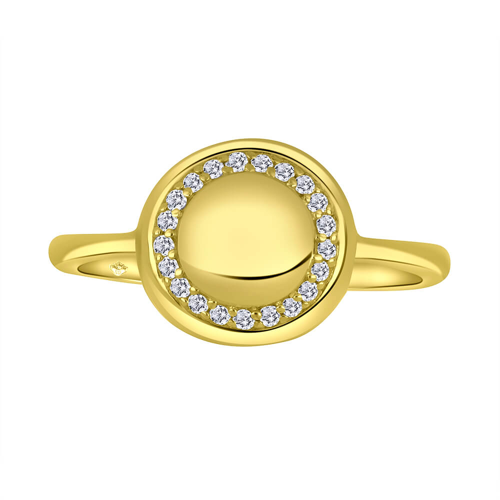 bague or 10kt et dia. lab. - lxj047 - Beverly Hills Jewellers