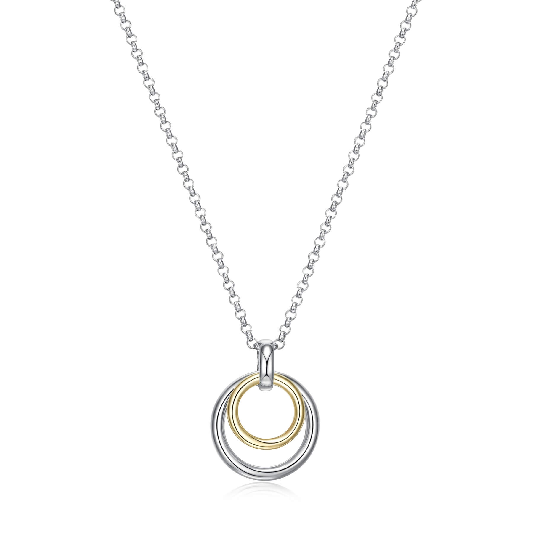 Chaine et pendentif argent Elle - R0lbtk9746 - Elle Jewelry