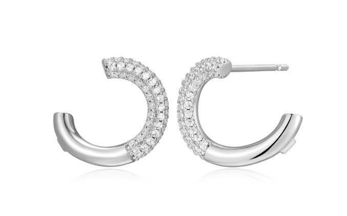 Boucle d'oreilles Elle argent et cz - r2lcwe0058 - Elle Jewelry