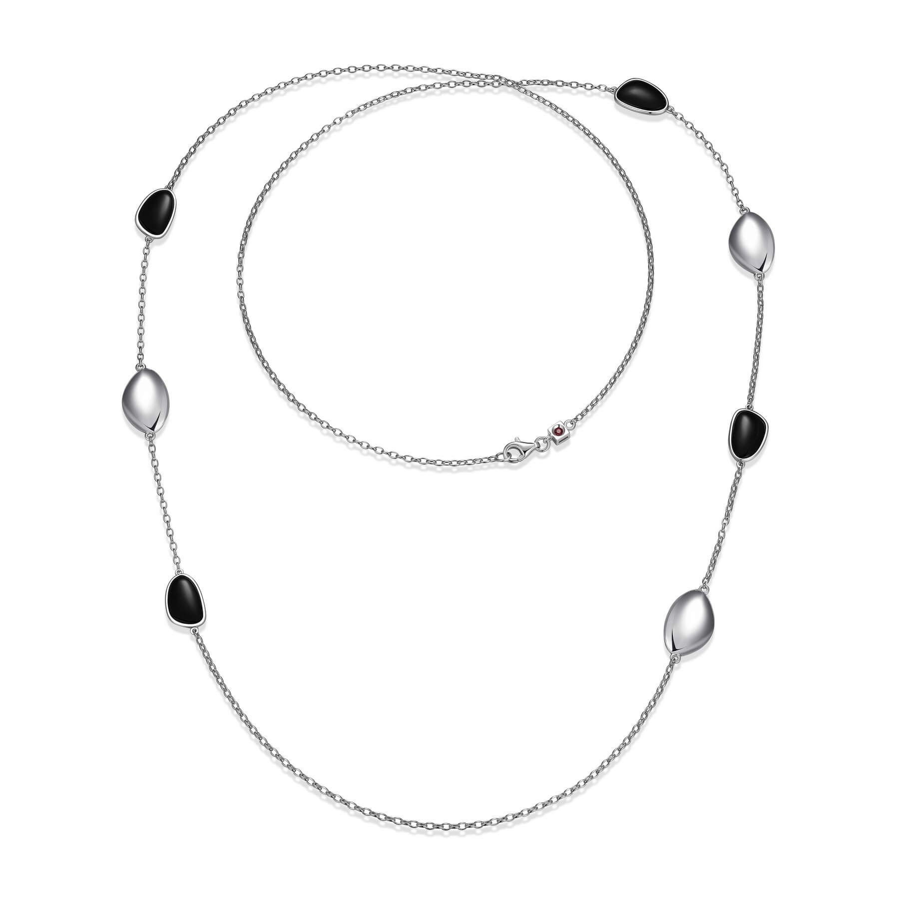 collier argent Elle