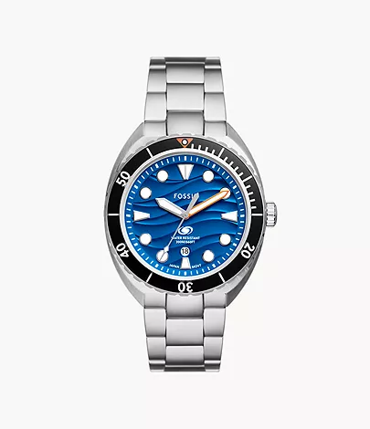 Montre Fossil Breaker bleu - fs6064 - Fossil