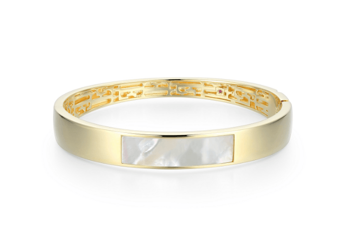 Bracelet rigide Elle or et nacre de perle - 31lar3a99r - Elle Jewelry