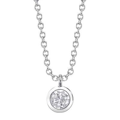 Collier Shy or 14kt avec 0,05ct de diamants - sc55028043 - 