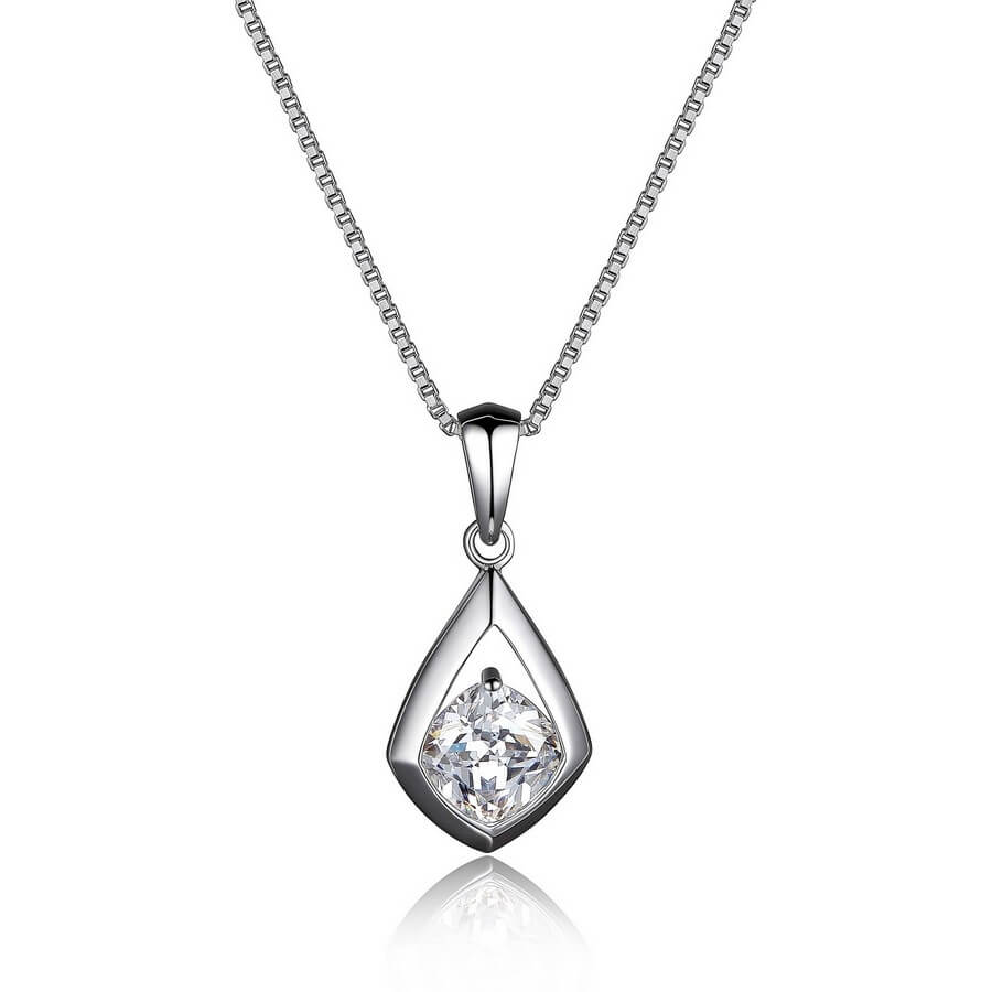 Chaine et pendentif argent Elle - r0lb6m0044 - Elle Jewelry