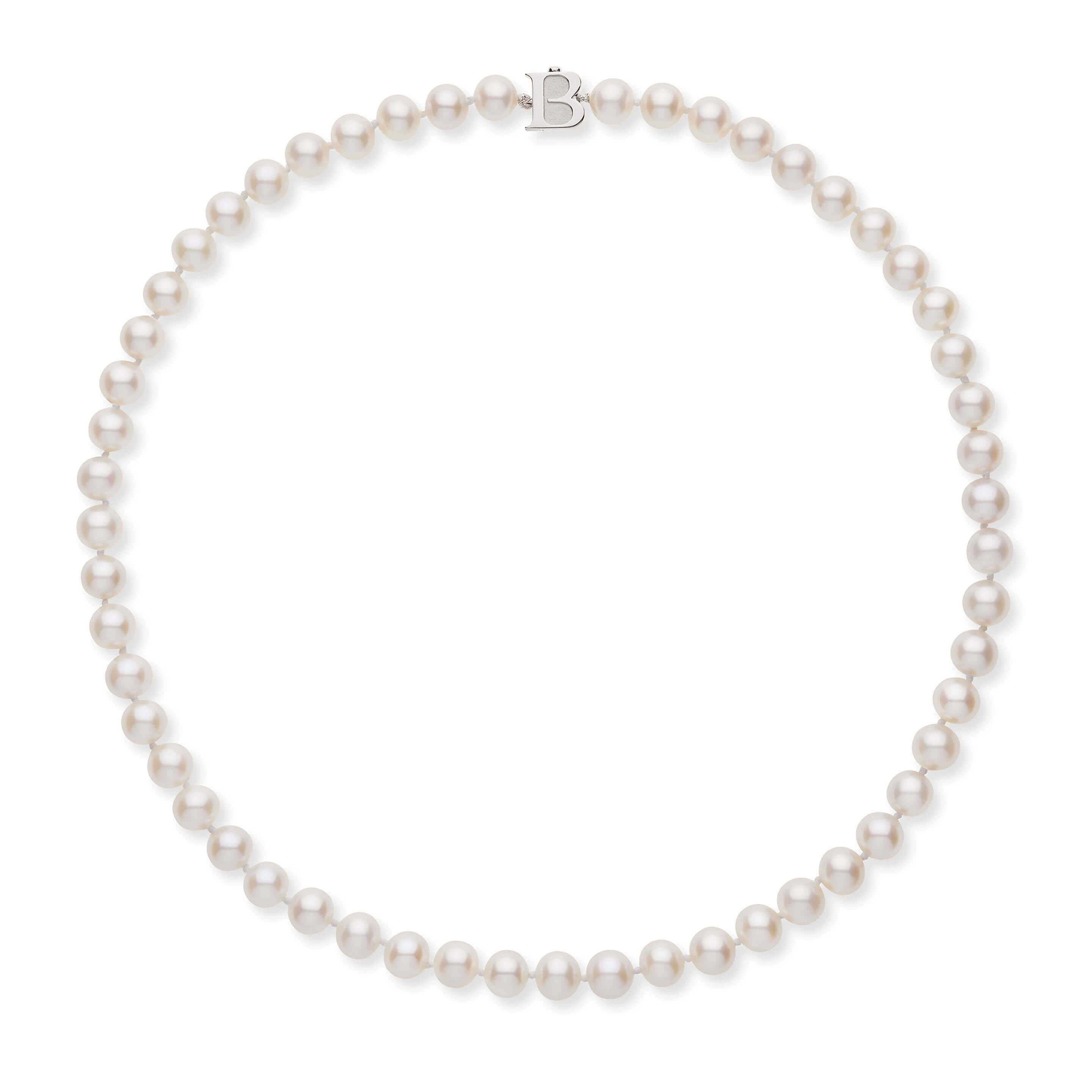 Birks Pearls Collier de perles 7,5-8 mm de culture d'eau douce en argent sterling - 45001731123 - Birks