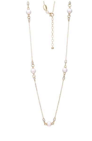 Collier Charles Garnier or et perles - soqod3974f - Charles Garnier