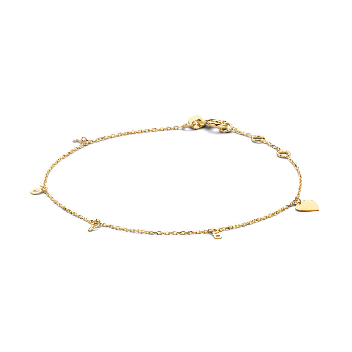 Bracelet L.O.V.E. - Or 14 carats - jkb20.030 - Jackie 14kt