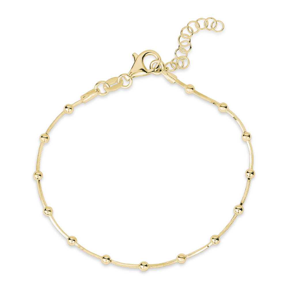 Bracelet de perle jaune - 07-406568-02/00 - Miss mimi