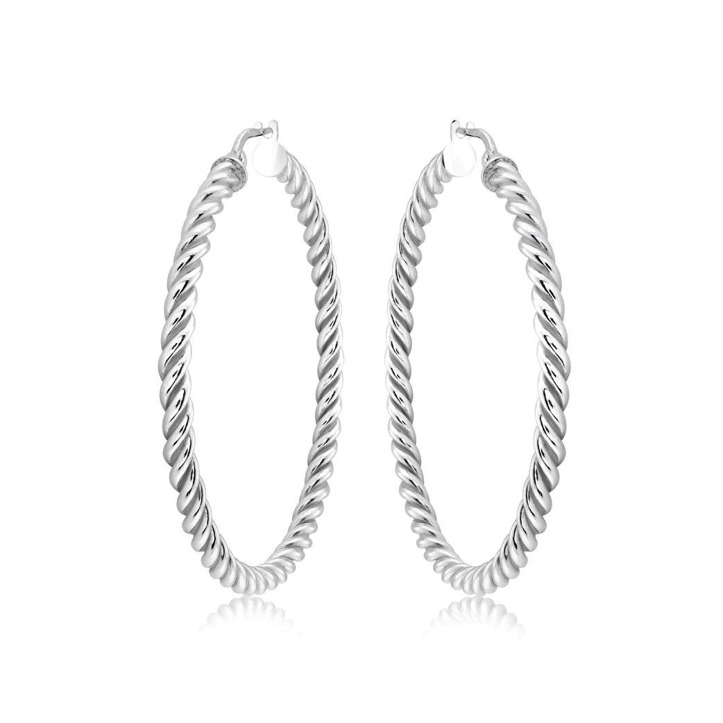 Boucles d’oreilles MISS MIMI hoops 4.5cm - E1643 - Miss mimi