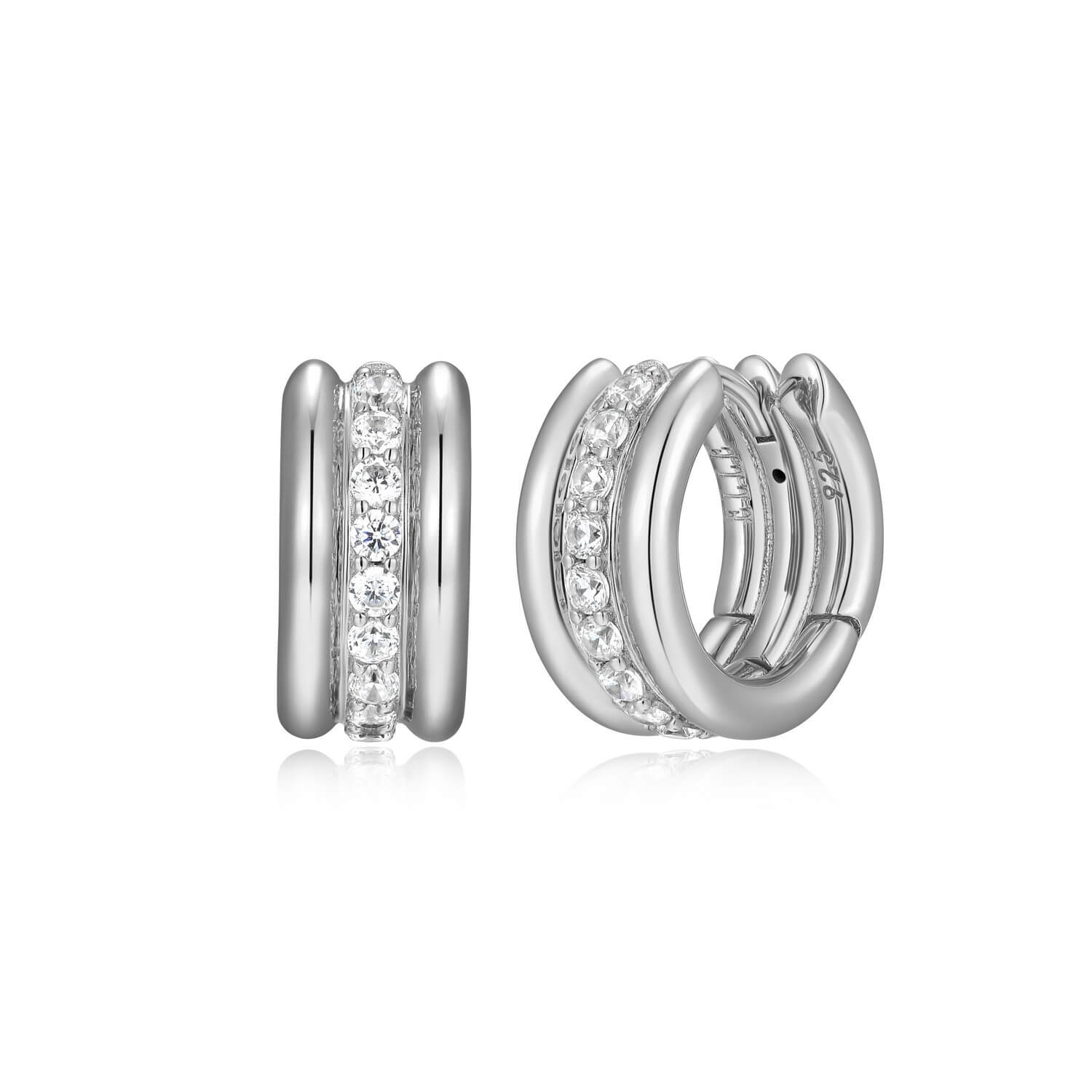 anneaux argent Elle - r2lct5009 - Elle Jewelry