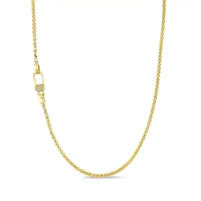 Chaine or 14kt et diamants - BM00076M2.5Z18 - 