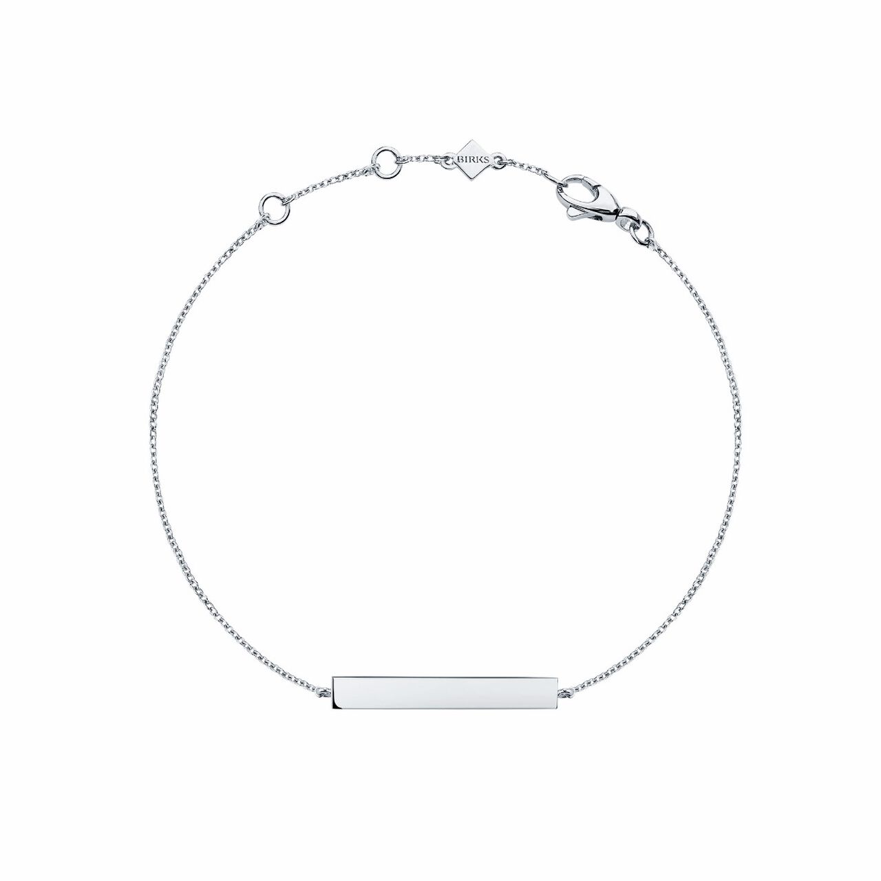 Birks Essentiels Bracelet à barre horizontale en argent - 450011845549 - Birks