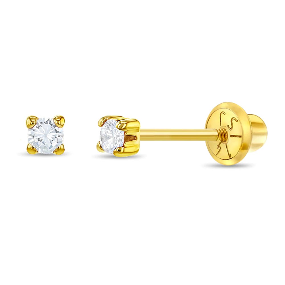 boucles d'oreilles or jaune - yg-03-p0007 - In Season