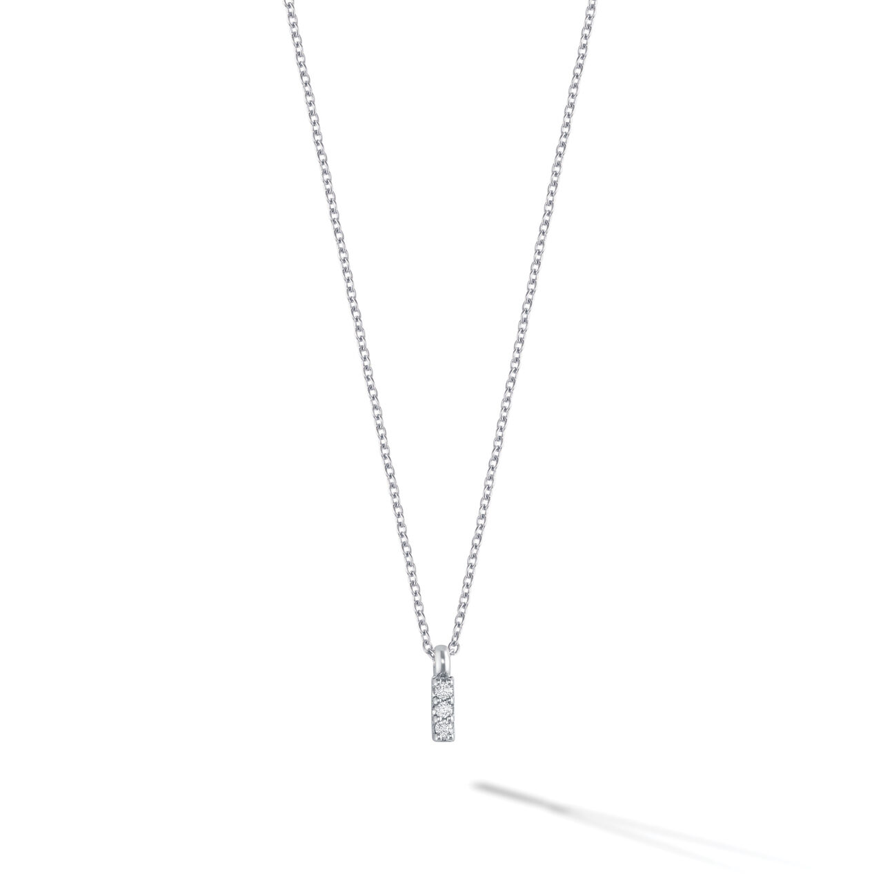 Birks Iconic MD Pendentif avec rangée de diamants Rosée du Matin - 450014069737 - Birks