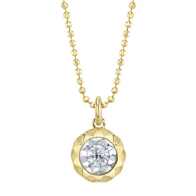 Collier or 14kt et diamants - SC55029245 - 