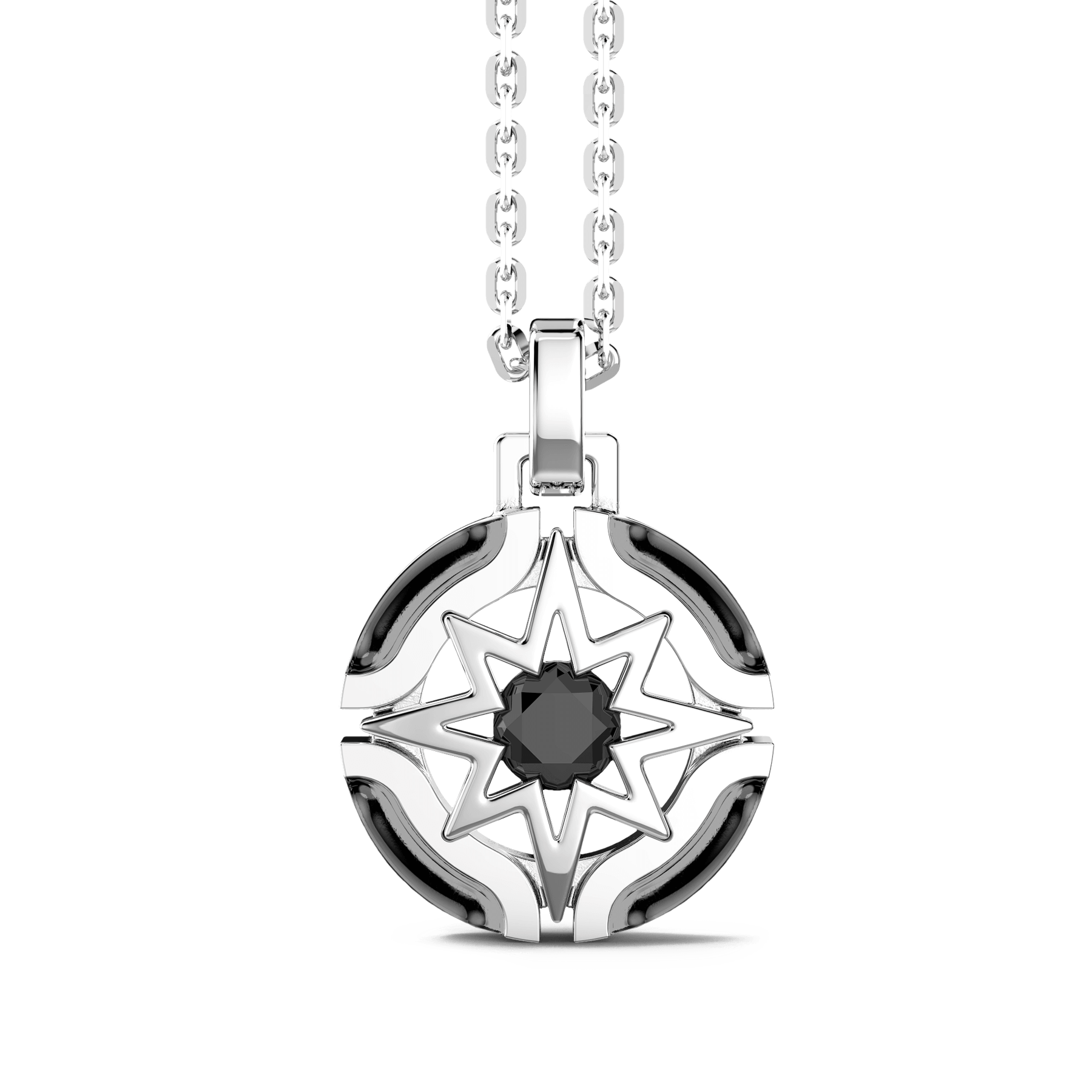 Chaine et pendentif argent Zancan - esc016-55 - Zancan Gioielli