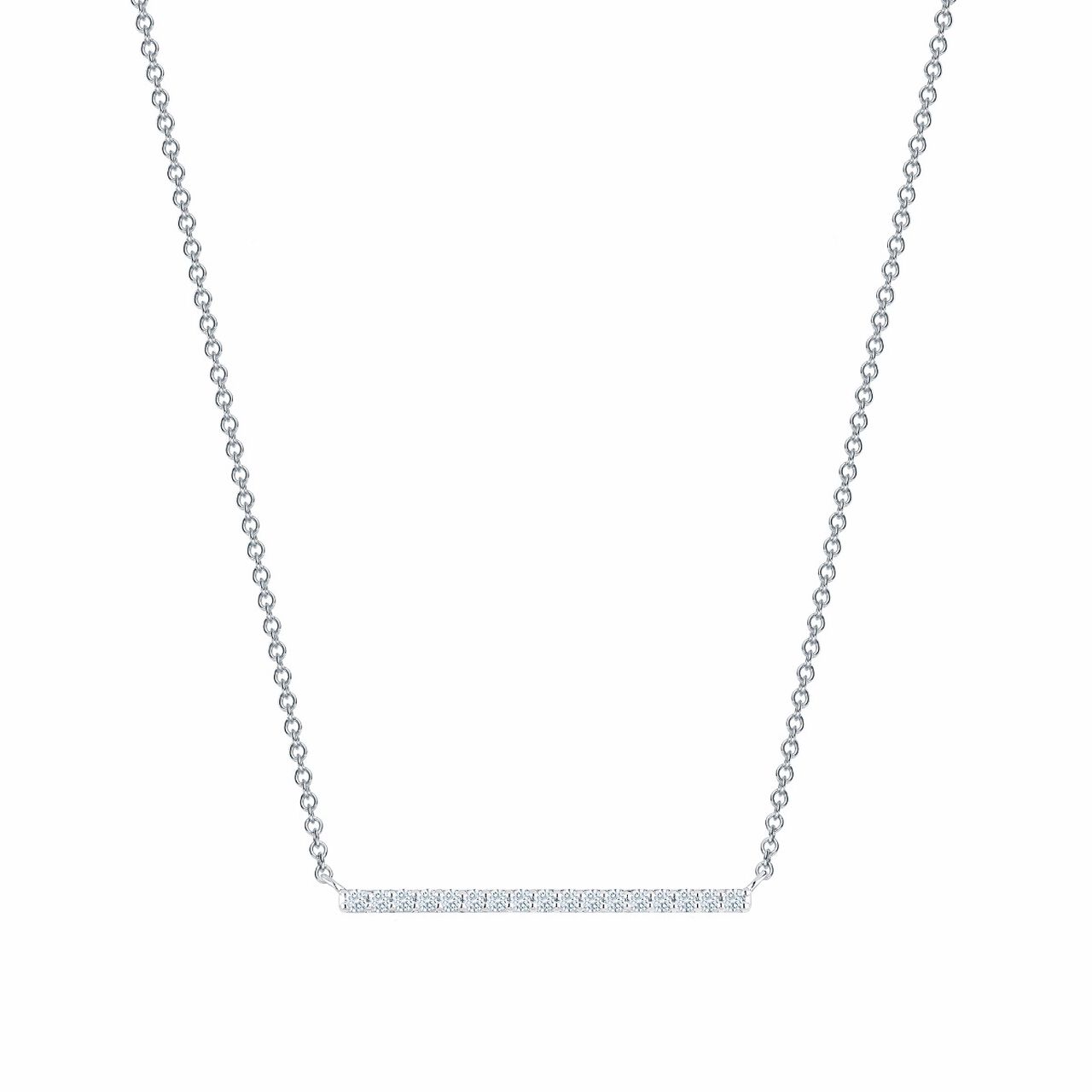 Birks Rosée du Matin MD Collier à barre horizontale de diamants - 450011459029 - Birks