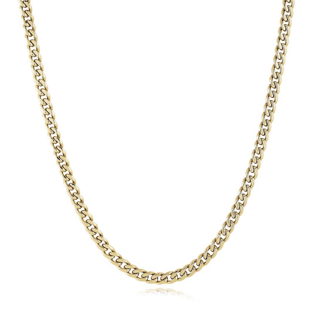 Chaine en stainless plaqué or - syn8-22 - 