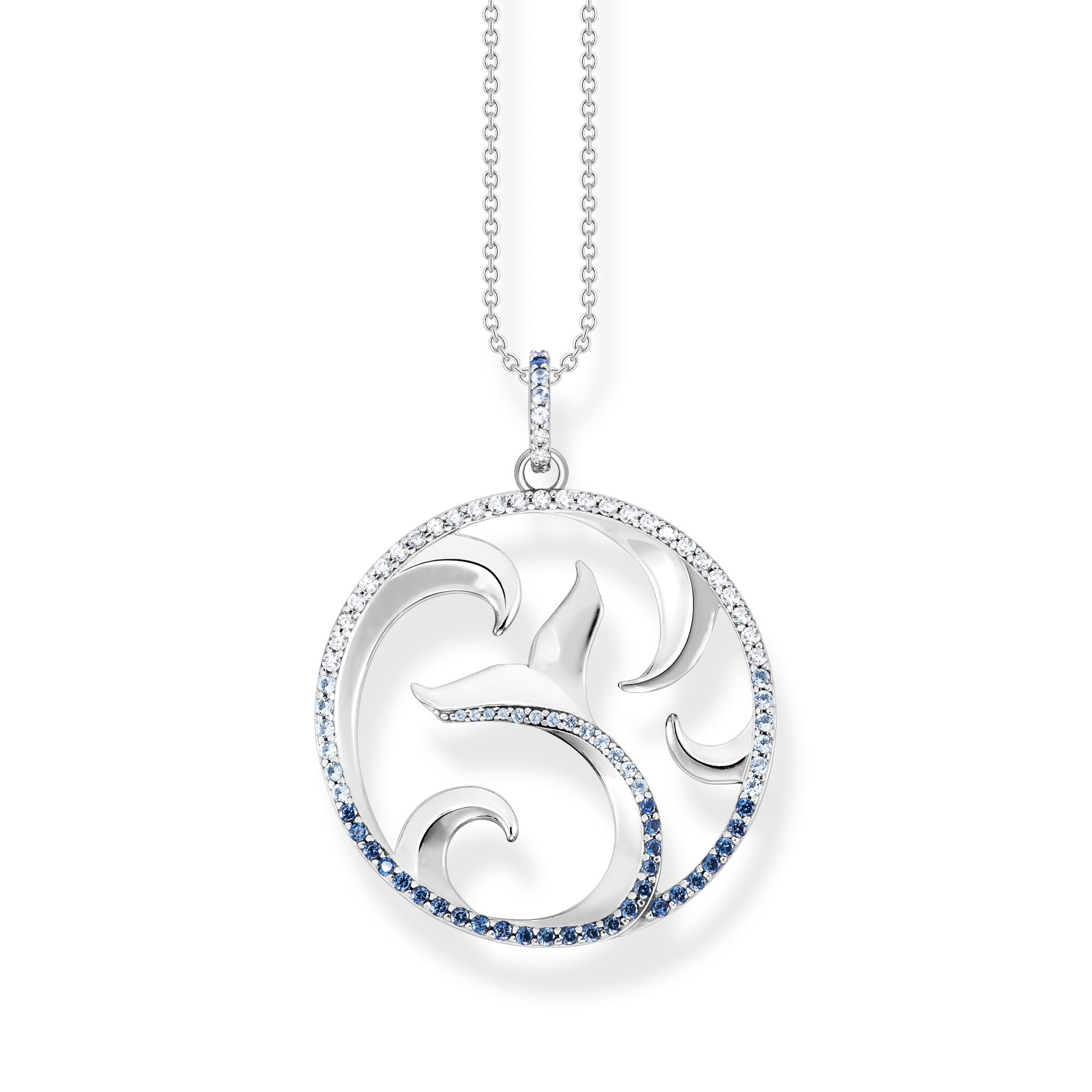 Chaine pendentif thomas sabo caudale et vague - CH1954 - Thomas Sabo