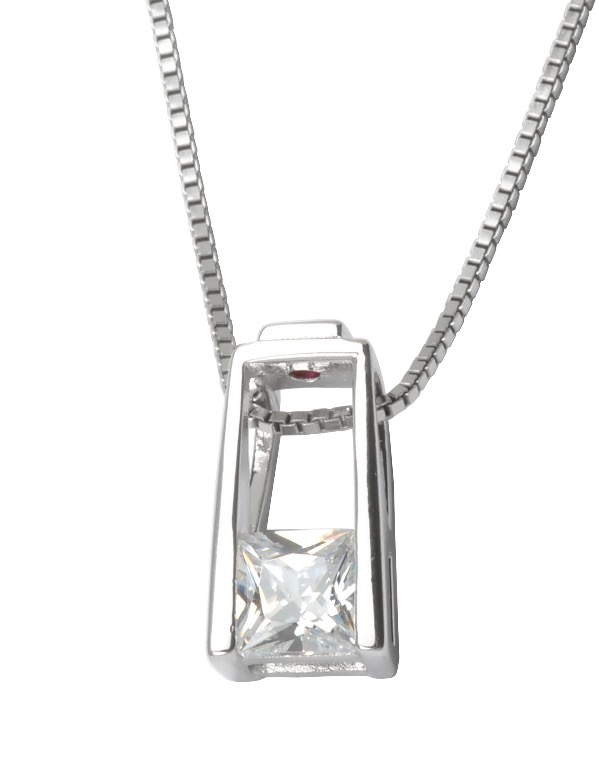 chaine et pendentif argent Elle - 63l0030032 - Elle Jewelry