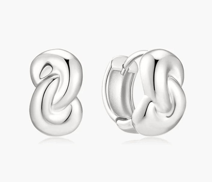Boucles d'oreilles argent Ania Haie huggies - e076-15h - Ania Haie