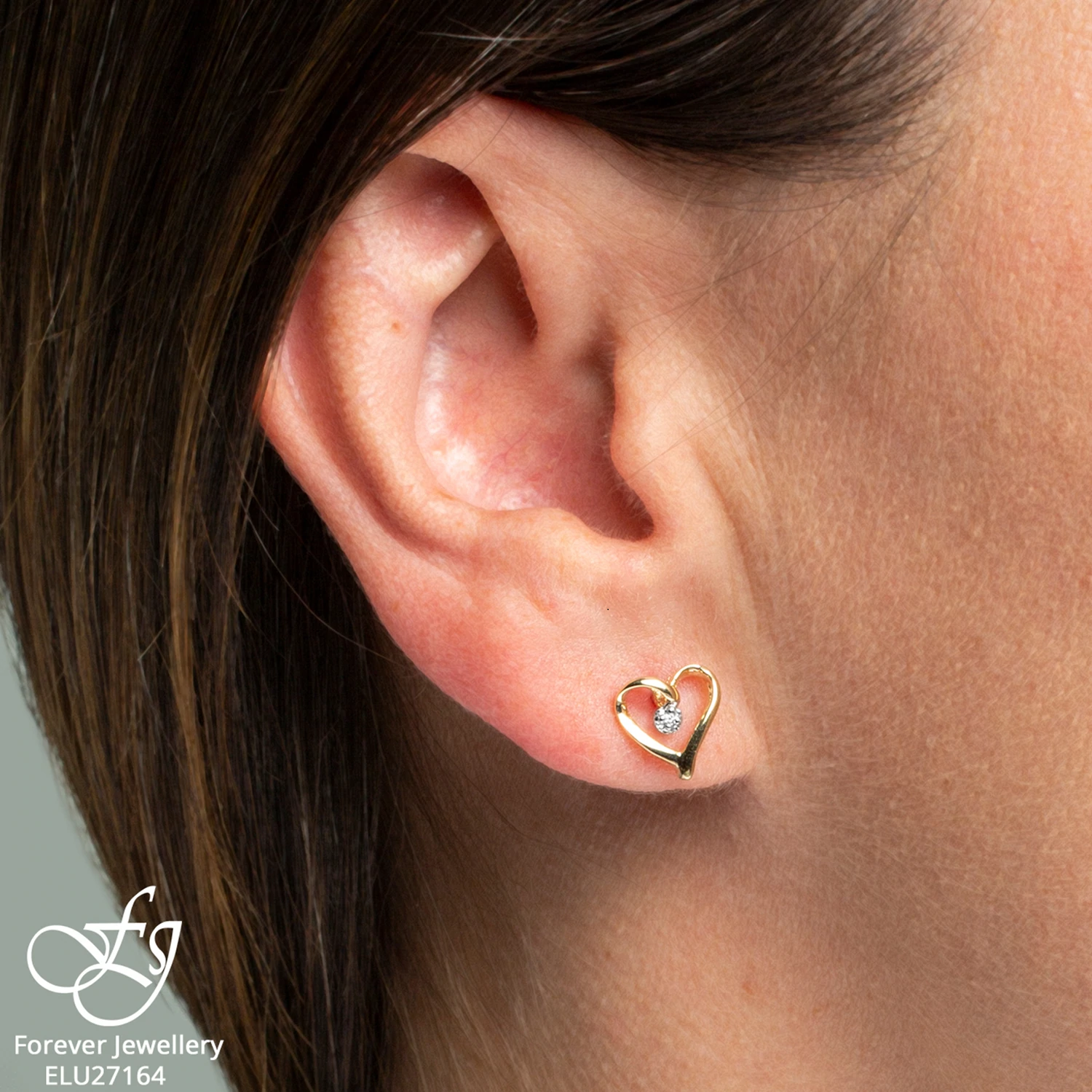 Boucles d’oreilles diamants - E1547 - Forever Jewellery