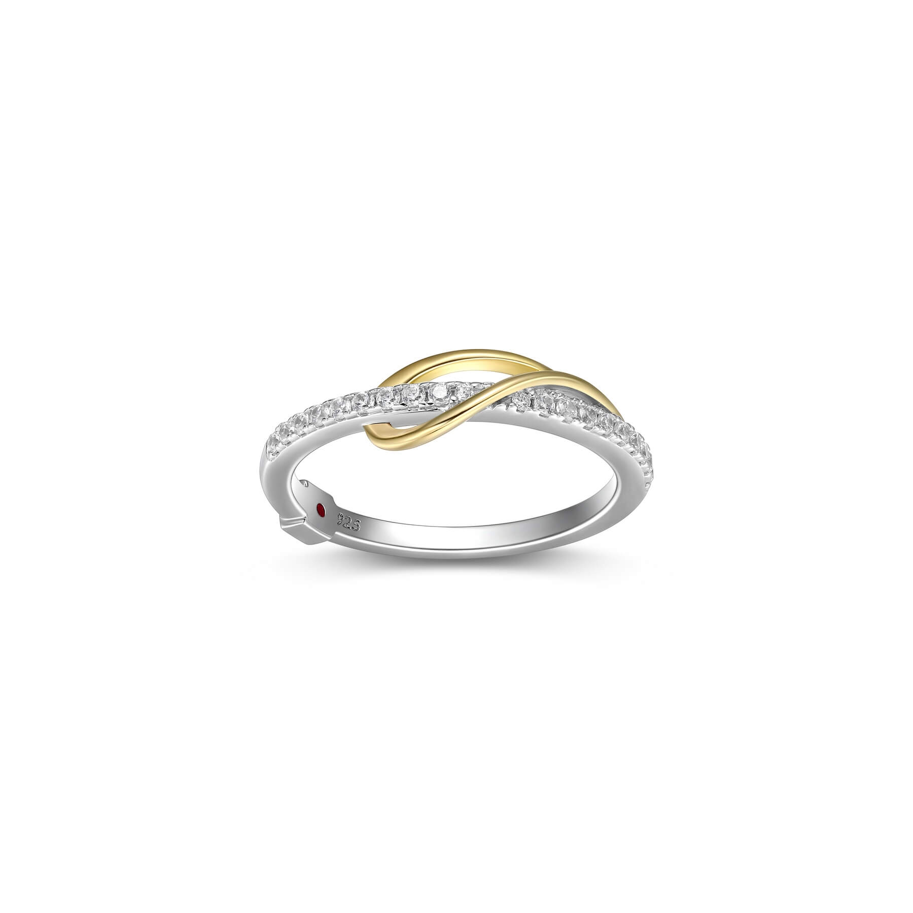 Jonc argent Elle - r4lafd008a - Elle Jewelry