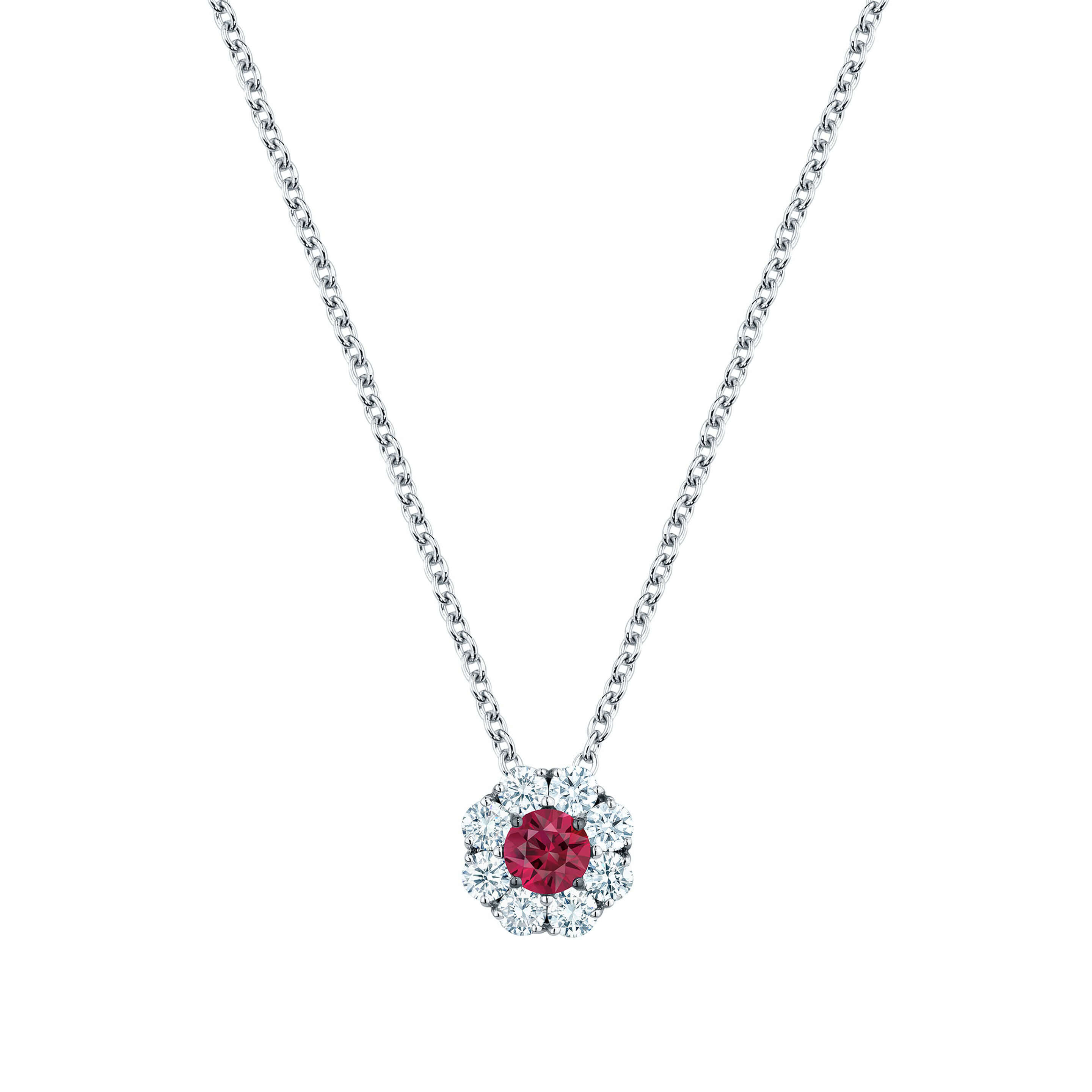 Birks Snowflake® rubis et diamants