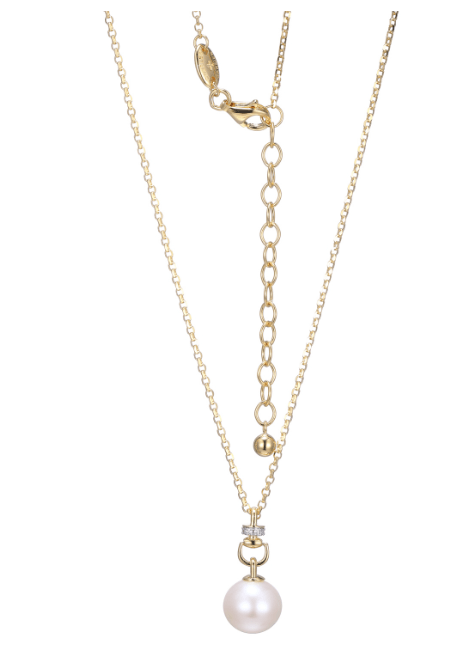 Collier Charles Garnier or et perles - soqod29748 - Charles Garnier