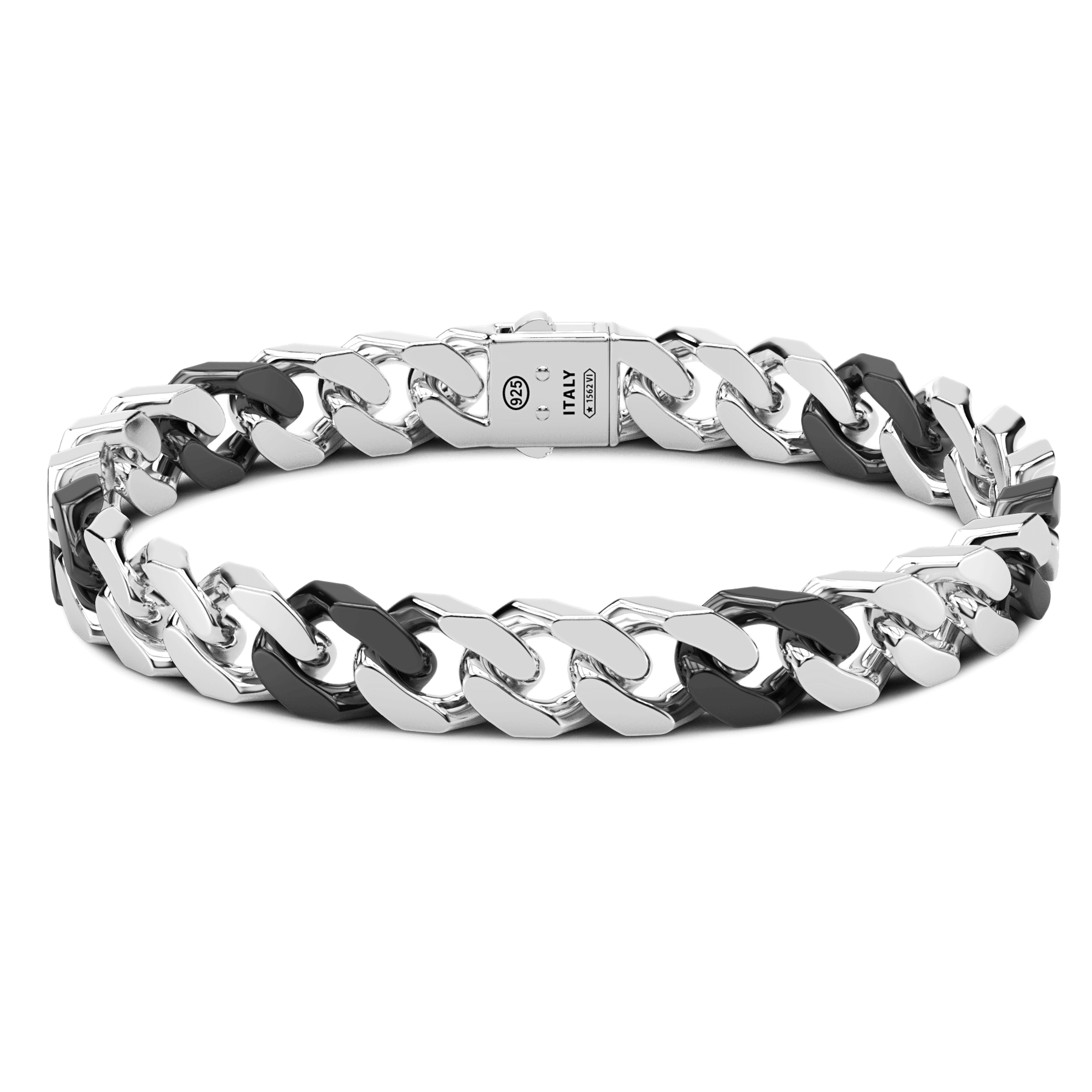 Bracelet argent Zancan - esb116-ne - Zancan Gioielli