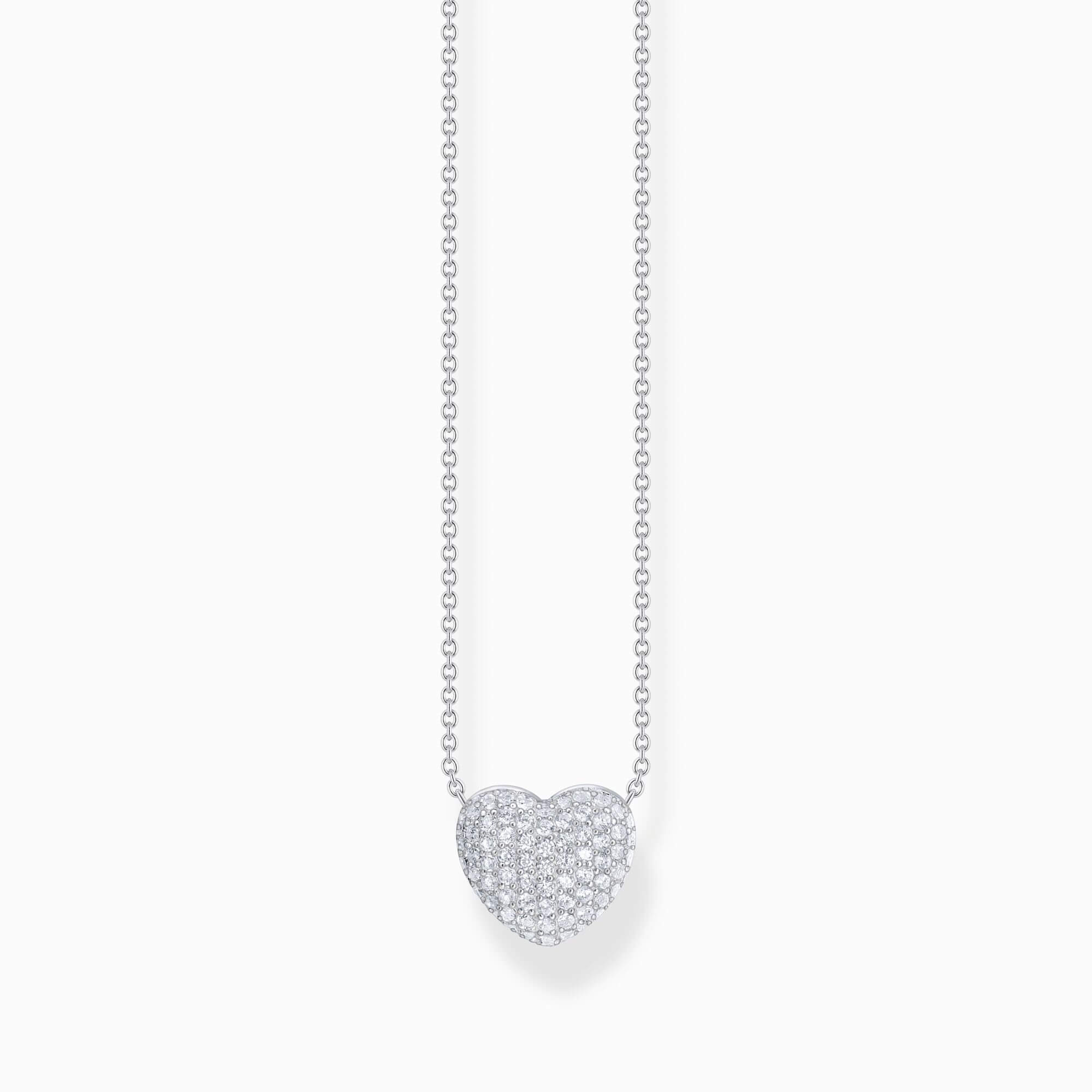 collier avec pavé de zircon thomas sabo - ke2277-051-14-l45v - Thomas Sabo