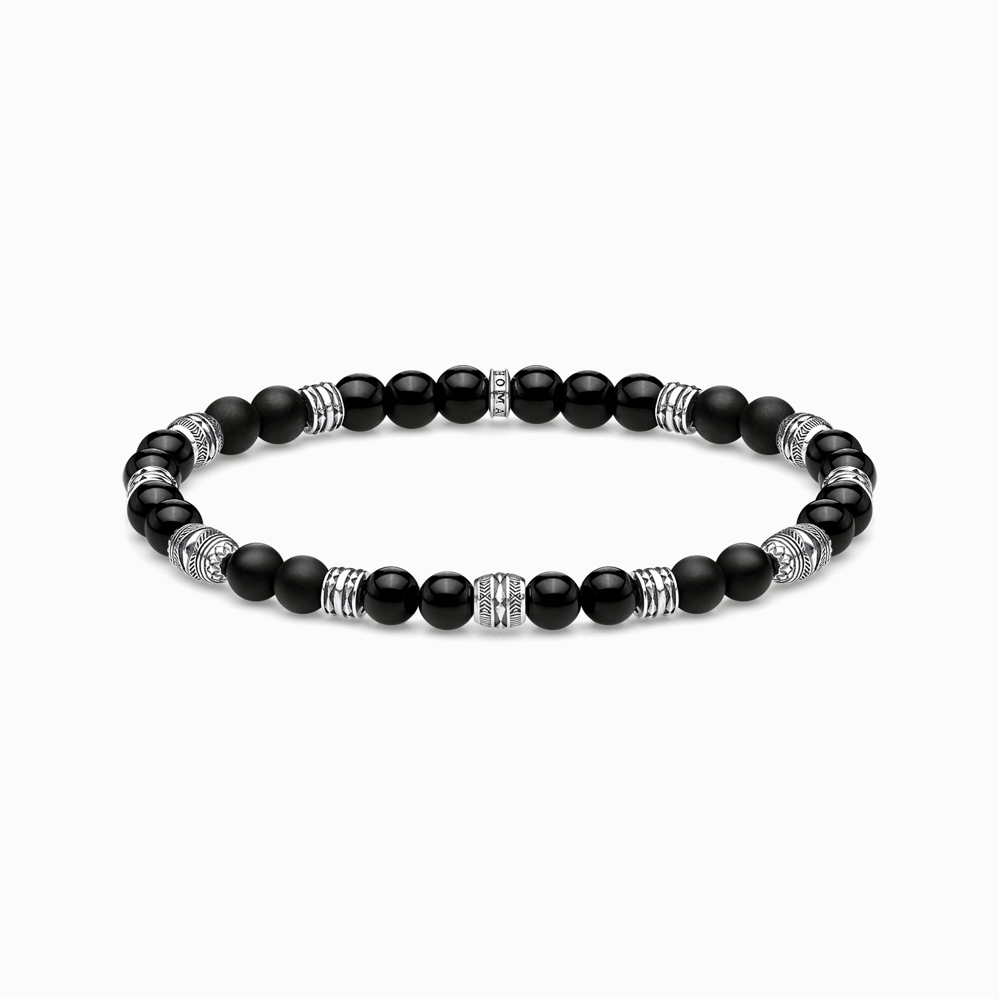 bracelet thomas sabo talisman noir - a1924-704-11 - Thomas Sabo