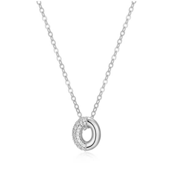 Collier Elle argent et cz - rolc2k0048 - Elle Jewelry