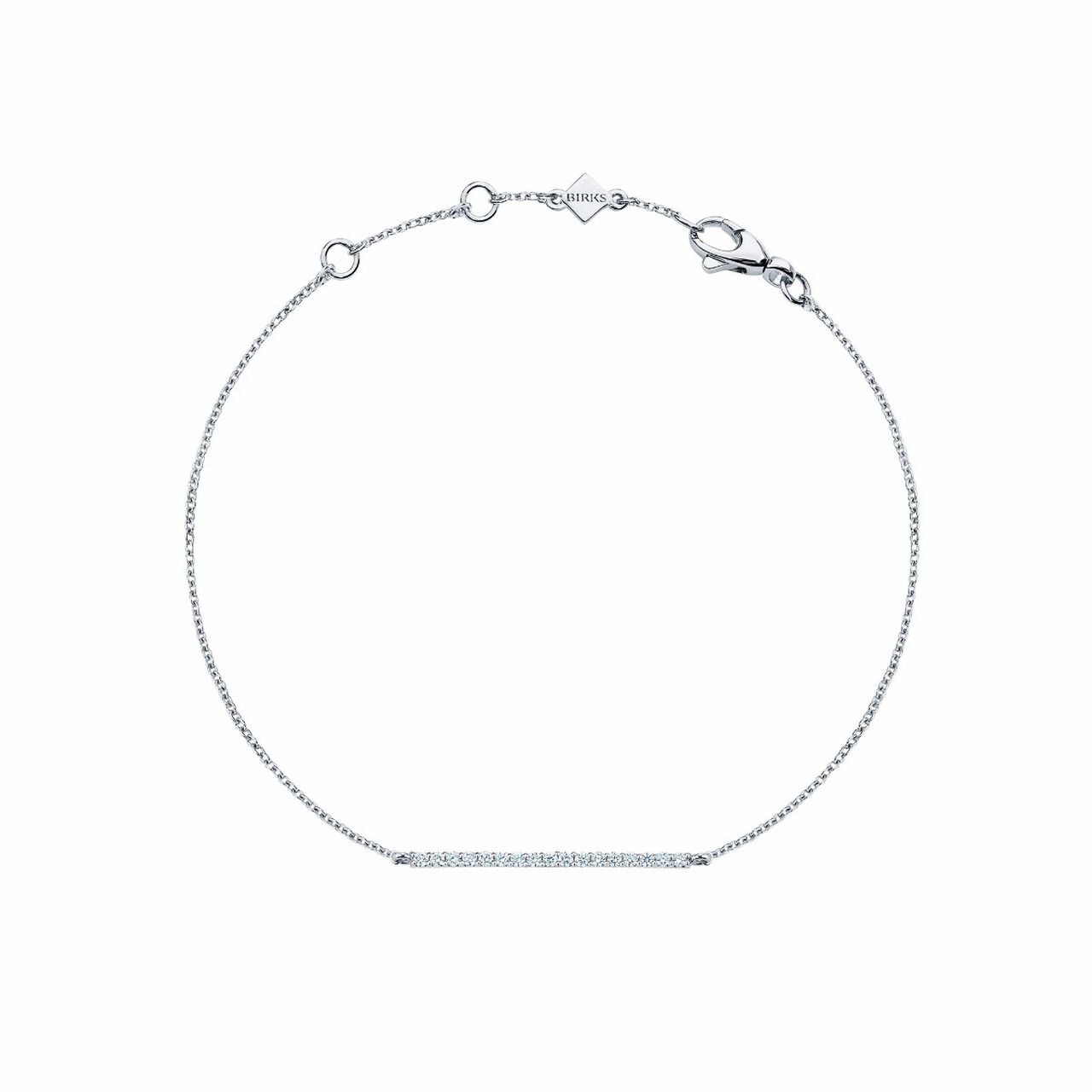 Birks Rosée du Matin MD Bracelet avec rangée de diamants - 450011811889 - Birks