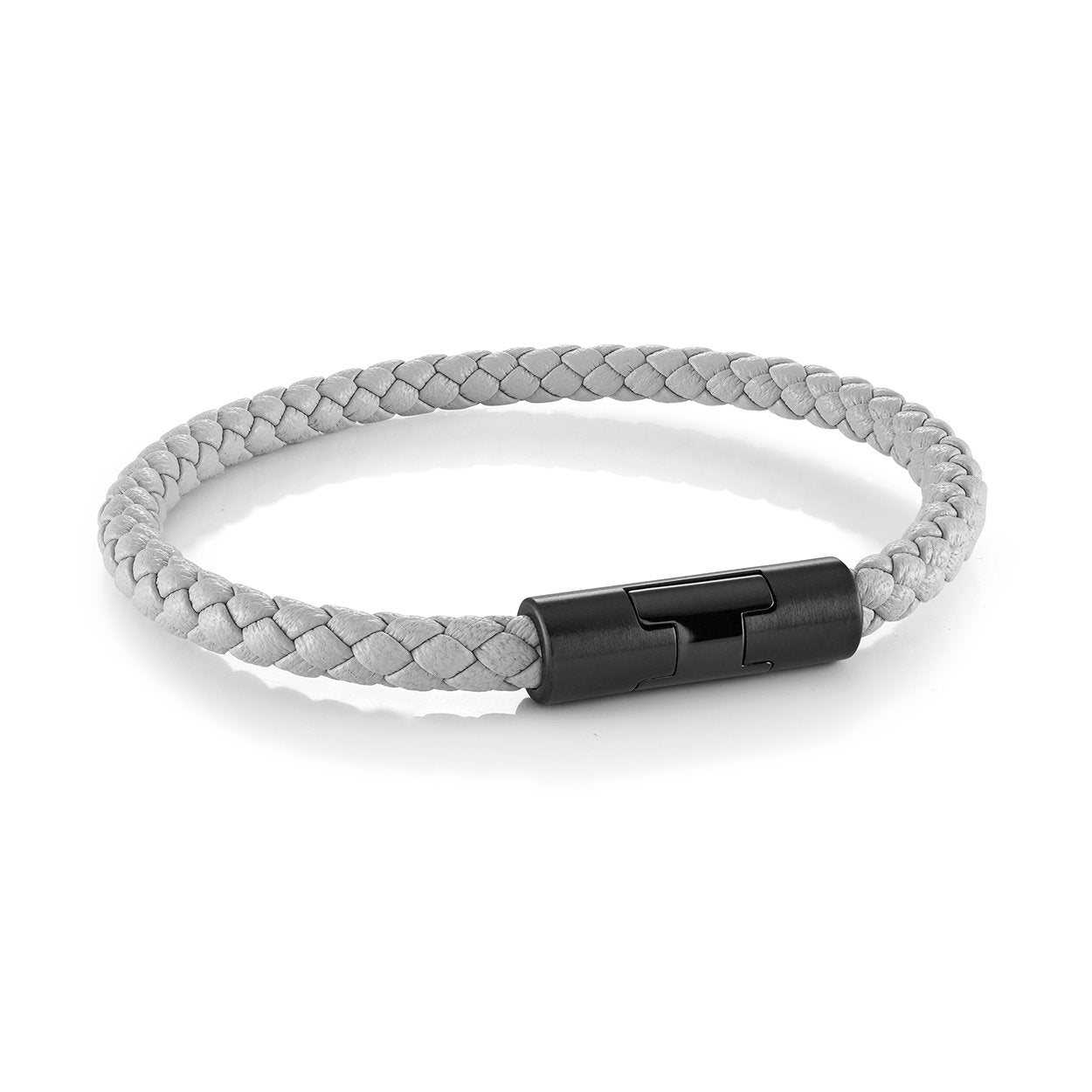 Bracelet en cuir et stainless - 01031055 - 