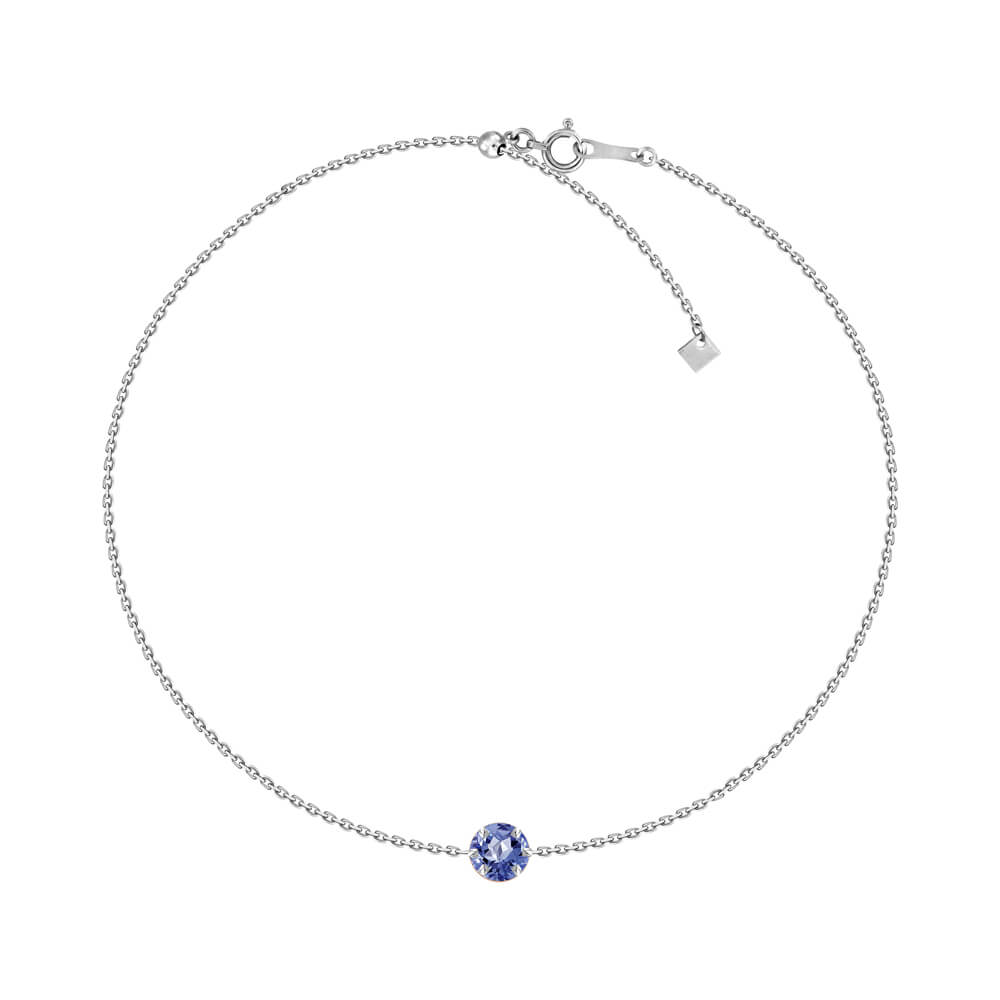 Bracelet or 18kt avec un saphir de 0.21cts - hkb01099b - UNISON 18KT