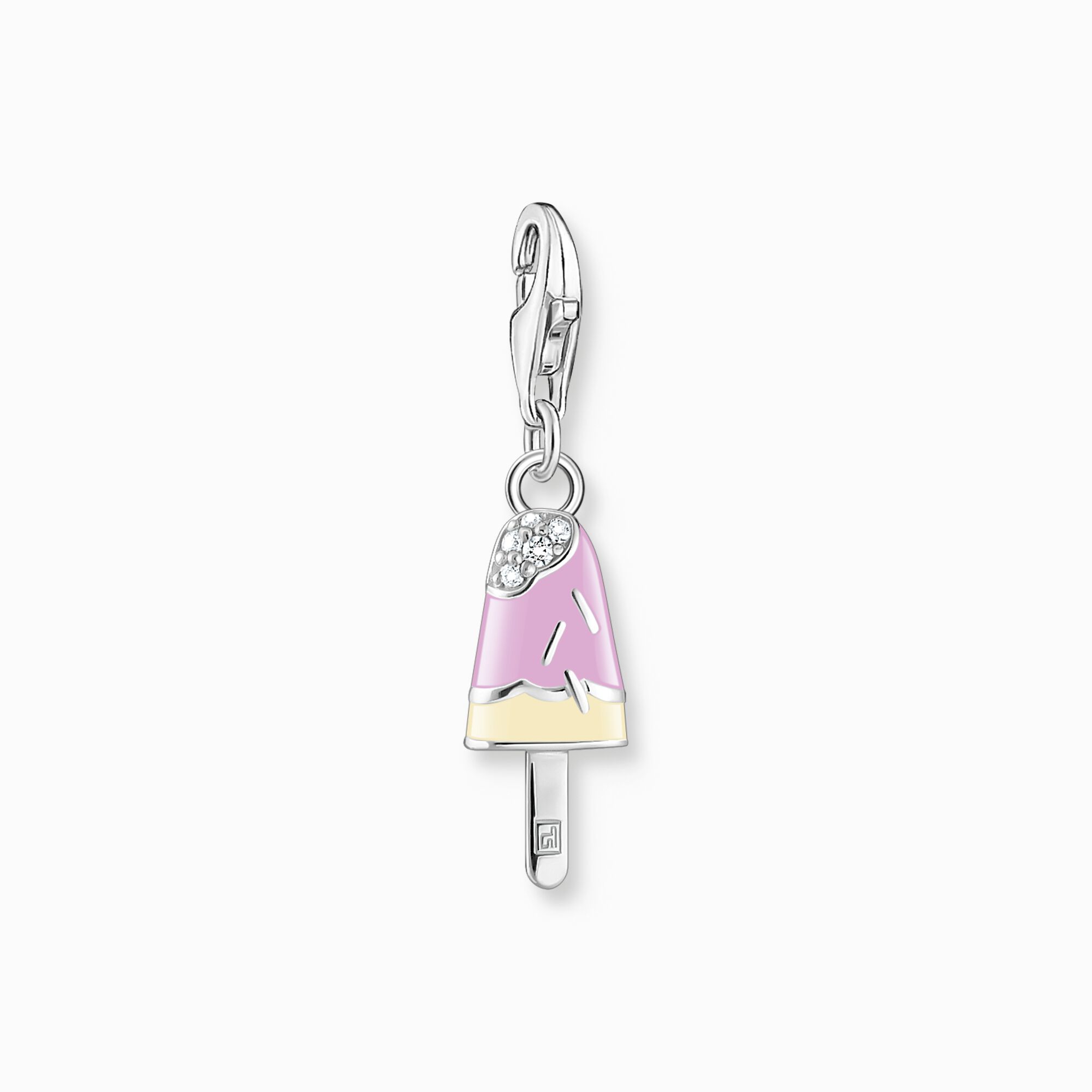 pendentif charm glace multicolore en emaille - t1999-041-7 - Thomas Sabo