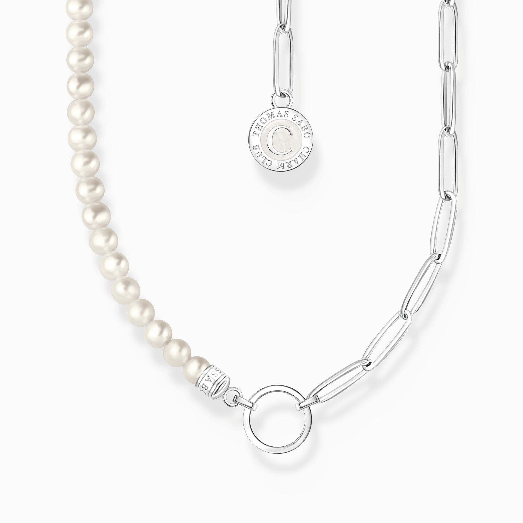 chaien charm avec perles blanches et charmista - ke2189-158-14-l45v - Thomas Sabo