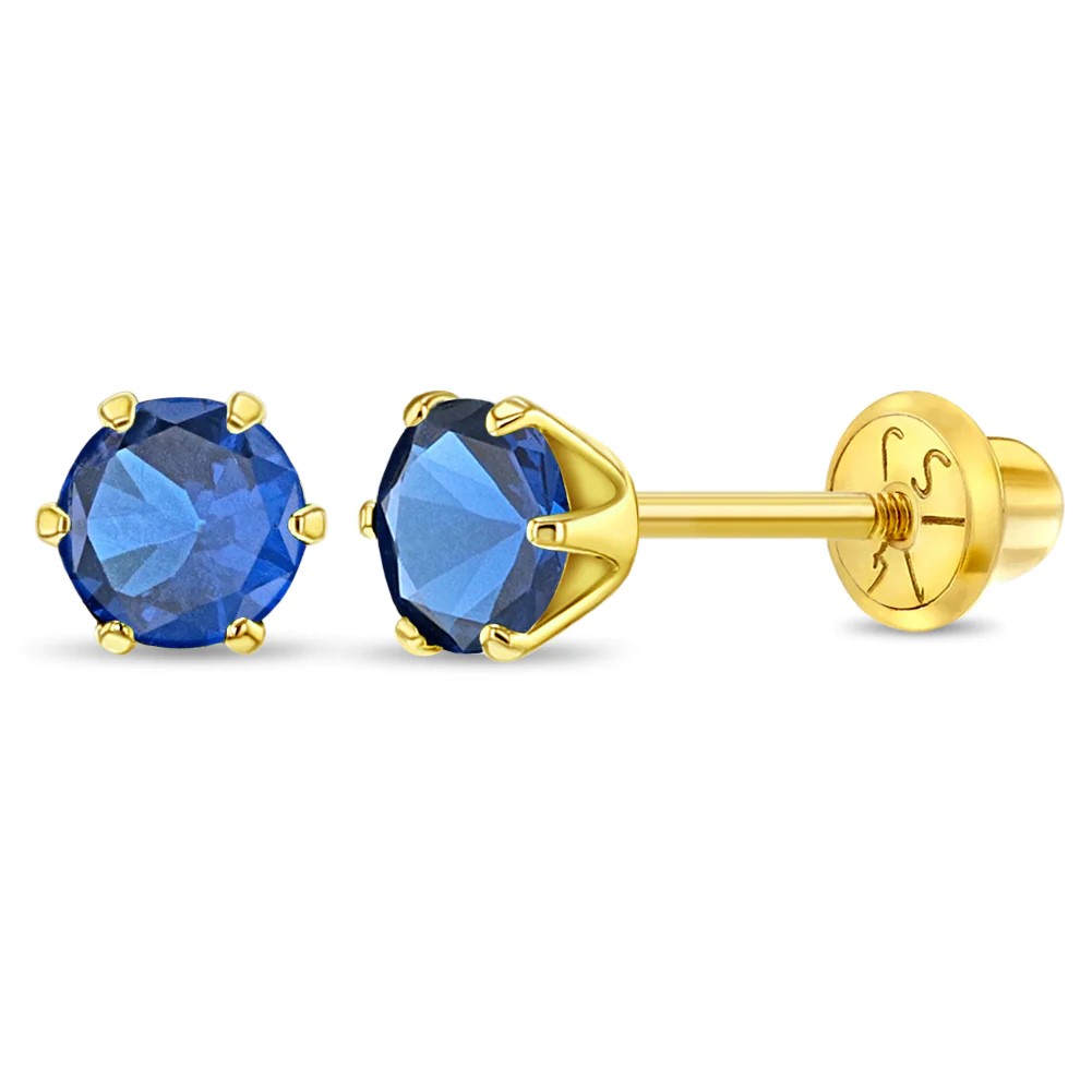 boucles d'oreilles or jaune - yg-03-00175 - In Season