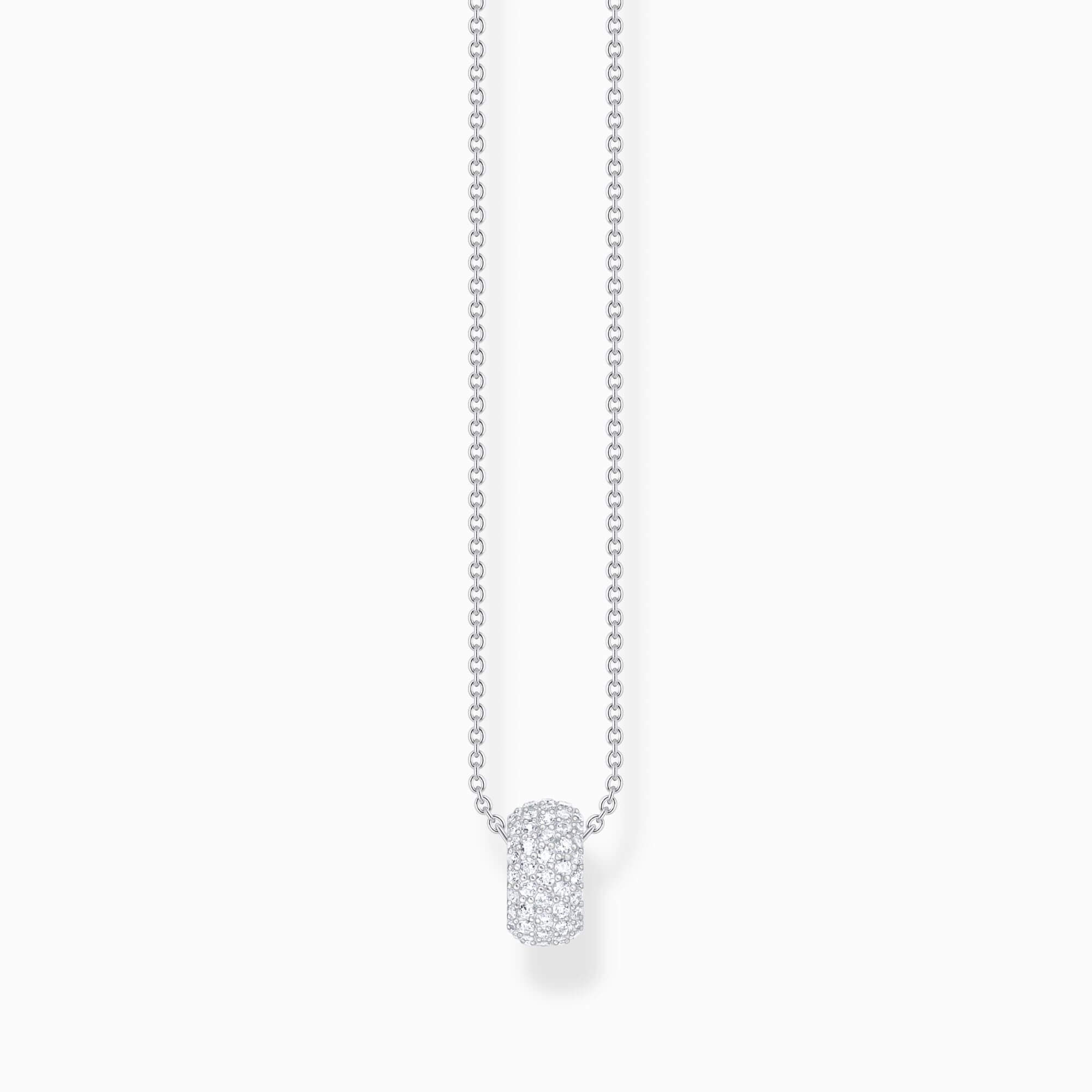 collier avec pavé de zircon thomas sabo - ke2278-051-14-l45v - Thomas Sabo