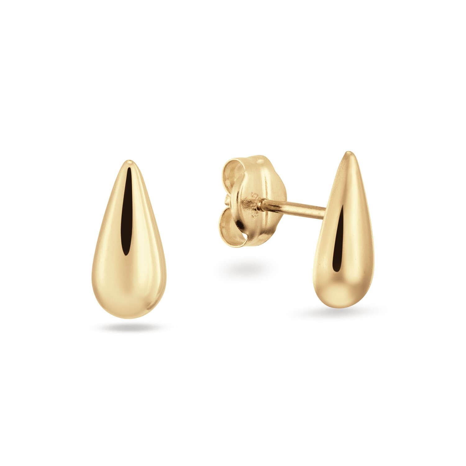 San Polo Studs | Or 14 carats - jke25.306 - Jackie 14kt