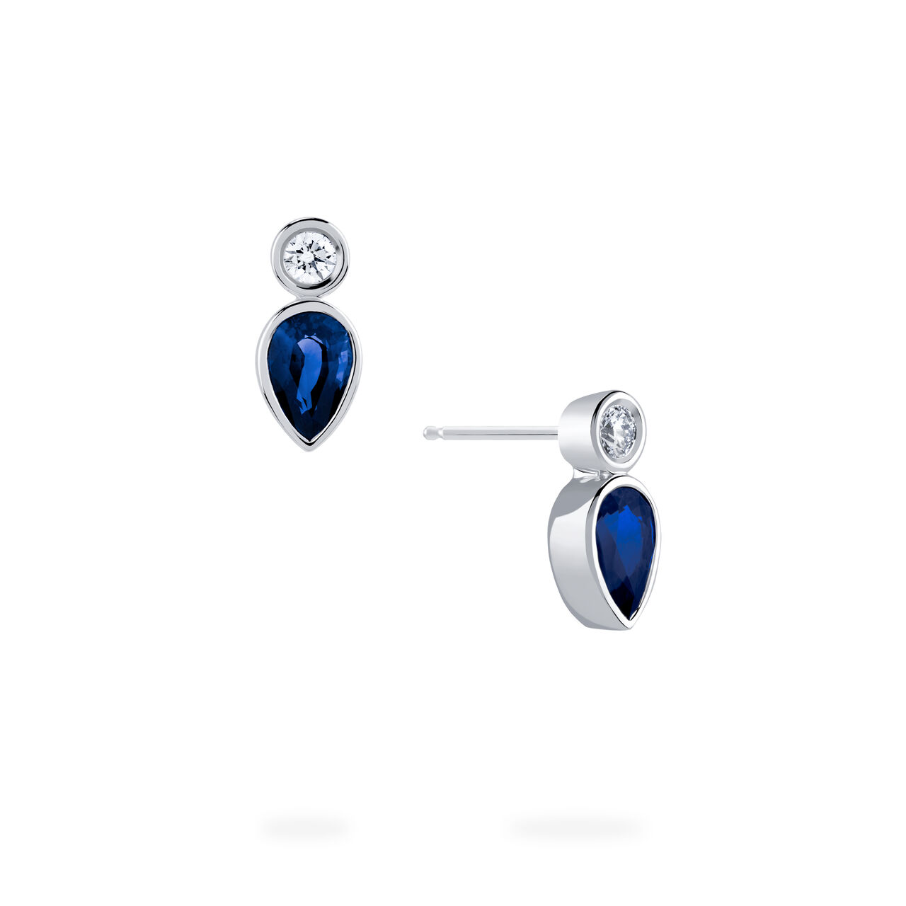 Birks Splash MD Boucles d'oreilles en saphir et diamants - 450016012014 - Birks